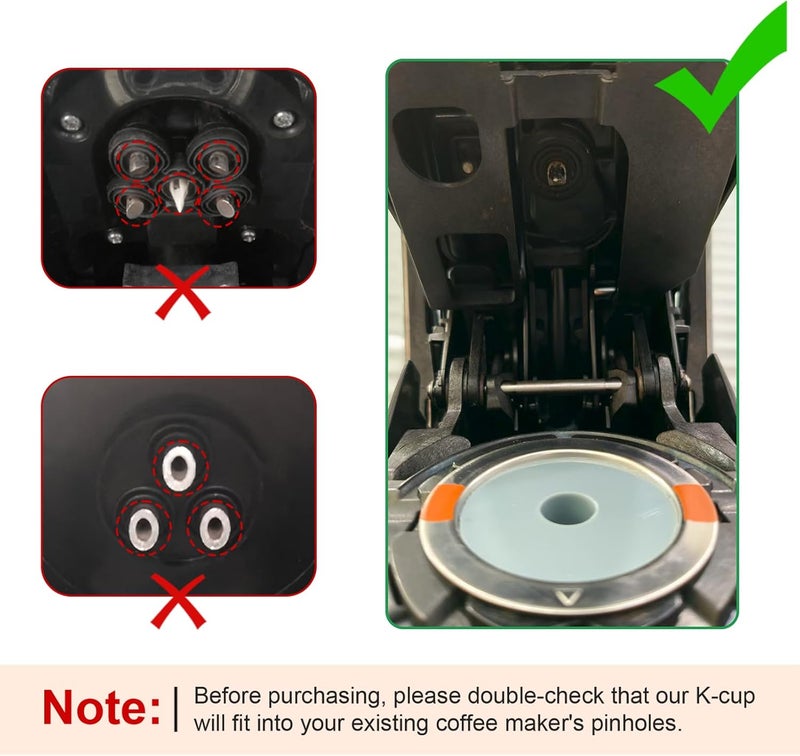 modsden Reusable Stainless Steel Coffee Filters for Keurig 1.0 & 2.0 Brewers - BPA-Free Reusable K-Cup Pods (2 Pack) - Image 4